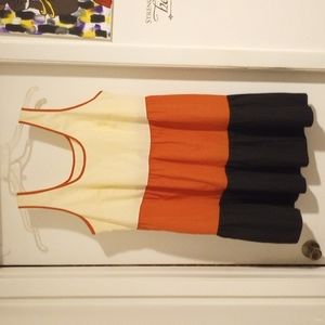 Women's Plus Color Block Dress
